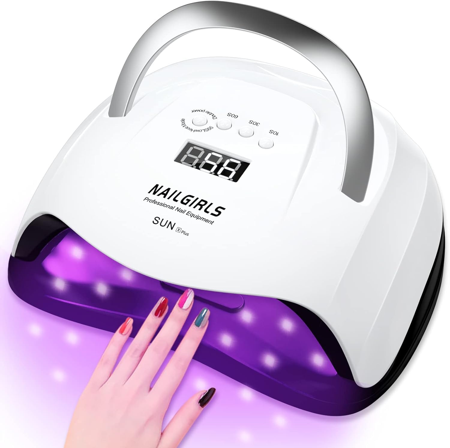 Amazon.com : NAILGIRLS UV LED Nail Lamp,168W Fast Curing LED UV